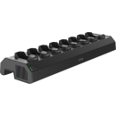 AXIS W701 Mk II Docking Station 8-bay, vue de son angle gauche