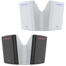 AXIS D2122-VE Radar, in black and white color