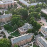 campus aerial view