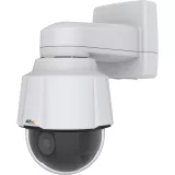A câmera IP AXIS P5655-E possui resolução HDTV 1080p com zoom óptico de 32x, recuperação de foco e estabilização eletrônica de imagem
