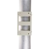 AXIS TD9301 Outdoor Midspan Pole mount, viewed from its front. 