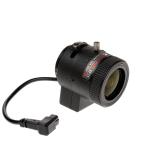 Schwarze AXIS Lens CS 3-10.5 mm F1.4 DC-Iris 2 MP mit Kabel
