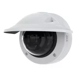 AXIS P3265-LVE Dome Camera con parasol montada en pared desde la izquierda