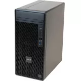 AXIS Camera Station S1216 Tower Recording Server, viewed from its left angle