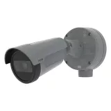 Szara montowana na ścianie kamera AXIS P1468-XLE.