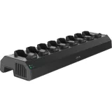 AXIS W701 Mk II Docking Station 8-bay, viewed from its left angle