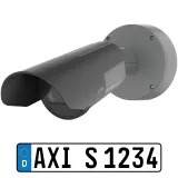 Product angle left with license plate underneath