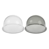 Product images of clear and smoked domes