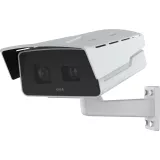 AXIS P1518-E Box Camera blanche, vue depuis son angle gauche