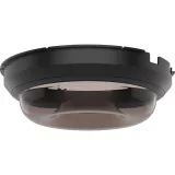 AXIS TP3841-E Dome Smoked viewed from its left angle