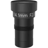 Black Lens M14 14.1 mm F2.0 IR von vorne betrachtet