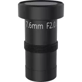 Black Lens M14 7.6 mm F2.0 IR von vorne betrachtet
