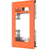 AXIS TI8205 Safety Recessed Mount naranja, visto desde su ángulo izquierdo