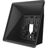 Black AXIS TI5601 Wall Mount viewed from its left angle.