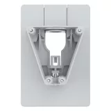 White AXIS TC1604 Wall Mount, visto desde su ángulo frontal.