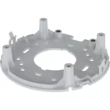 White AXIS TP3007 Mounting Bracket viewed from its left angle.