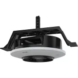 Black AXIS TP3205 Recessed Mount viewed from its left angle.