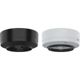 AXIS TP3837-E Casing Black/White viewed from its front angle.