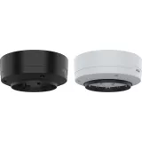  AXIS TP3838-E Casing Black/White viewed from the front.