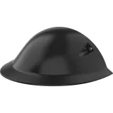 Black AXIS TQ3817-E Weathershield viewed from its left angle.