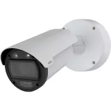 AXIS Q1808-LE outdoor bullet security camera with rugged housing and infrared lens.