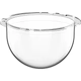 Clear AXIS TQ3812-E Dome Hydrophilic viewed from its front angle.