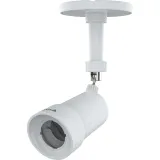 White AXIS TF1805 Bullet Housing viewed from its right side