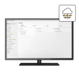 AXIS Audio Manager Center application viewed from its front