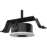 Black AXIS TF3201 Recessed Mount viewed from its left angle