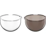 AXIS TM3830 Dome Clear/Smoked viewed from its front 