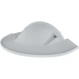 White AXIS TP3845-E Weathershield viewed from its left angle