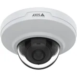 AXIS M3086-V mounted on ceiling, viewed from the front