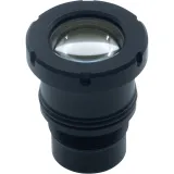 Black Lens M12 16 mm F1.8 IR viewed from its front
