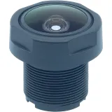 Lens M12 2.8mm viewed from its front side.