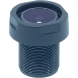 Lens M12 3.6mm viewed from its front side.