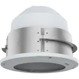Steel AXIS TQ6202-E Recessed Mount viewed from its front.