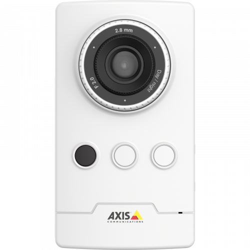 La AXIS M1045-LW es una cámara IP HDTV 1080P inalámbrica con almacenamiento local e iluminación IR. 