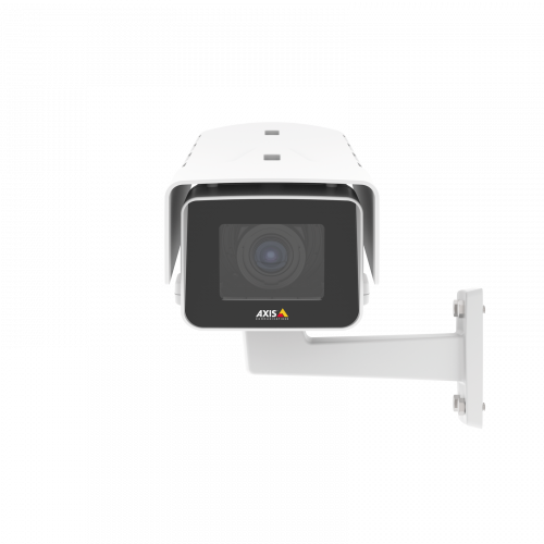 AXIS P1368-E IP Camera, viewed from its front. 