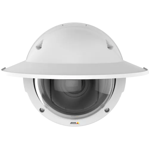 IP Camera AXIS Q3615 ve has HDTV 1080p at 30 fps with WDR, up to 60 fps without WDR. The camera is viewed with weathershield from front