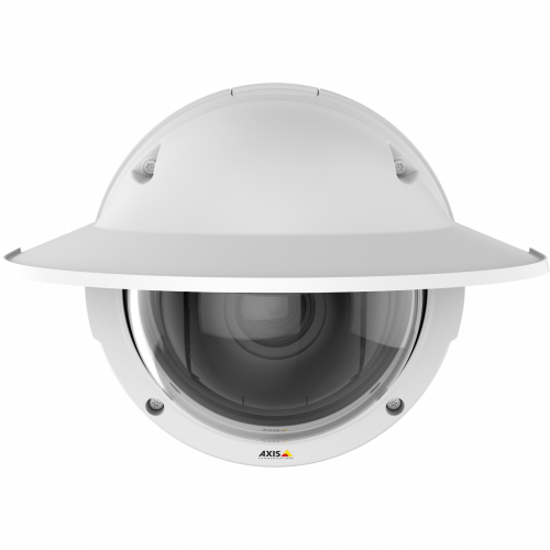 IP Camera AXIS Q3615 ve has HDTV 1080p at 30 fps with WDR, up to 60 fps without WDR. The camera is viewed with weathershield from front