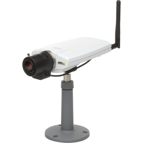 AXIS 211W is an IP camera designed for professional video surveillance, offering the choice of either a wireless or a wired connection to the network.