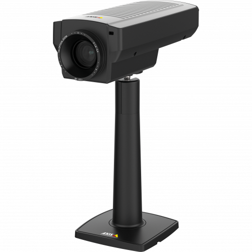 AXIS Q1775 is a flexible day/night IP camera for excellent video and audio. The camera is in black color.