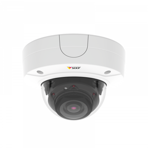 Axis IP Camera P3228-LVE has 4K video in full frame rate and storage needs and remote zoom and focus