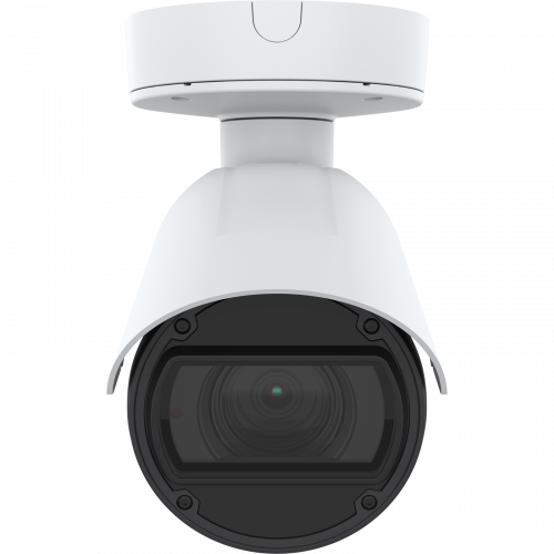 A AXIS Q1785-LE IP Camera possui OptimizedIR. O produto é visto pela frente.