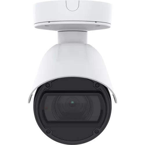 Die AXIS Q1786-LE IP Camera verfügt über OptimizedIR. Das Produkt wird in der Vorderansicht dargestellt. 