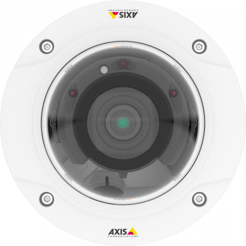 La caméra IP AXIS P3228-LV dispose de Forensic WDR et de Lightfinder