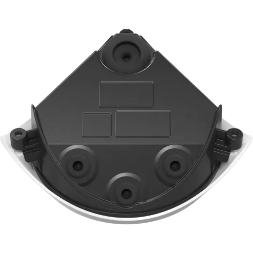 Die AXIS P9106-V hat ein elegantes und kompaktes Design. 