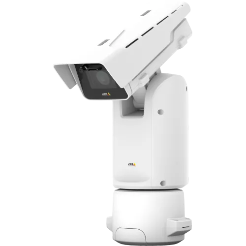 A câmera IP AXIS Q8685-E possui pan de 360° e tilt de 135° do chão até o céu