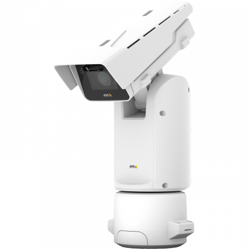 Axis IP Camera Q8685-Eは、360°パンと地面から空への135°チルトを備えています