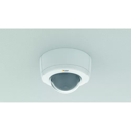 AXIS F4005-E Dome Sensor Unit montada en el techo. 